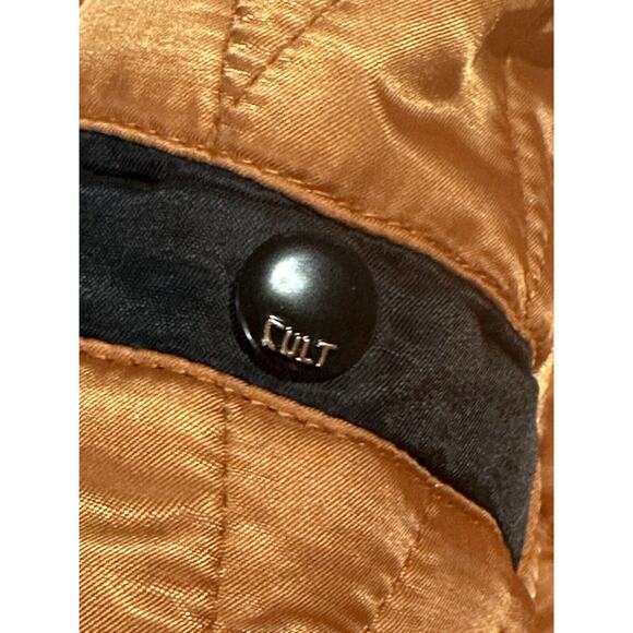 Cult of Individuality Varsity Jacket Coat Mens XL Black Welcome To The Cult - Picture 10 of 14